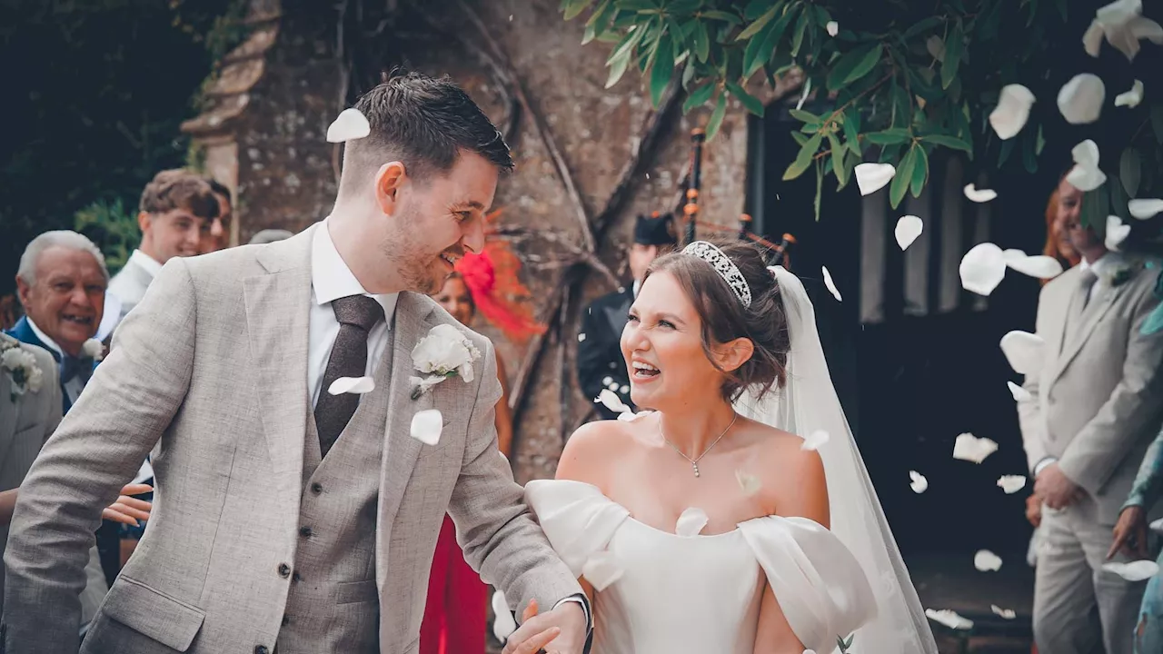 Mia McKenna-Bruce Got Married In The Princess Dress Of Her Dreams In Somerset