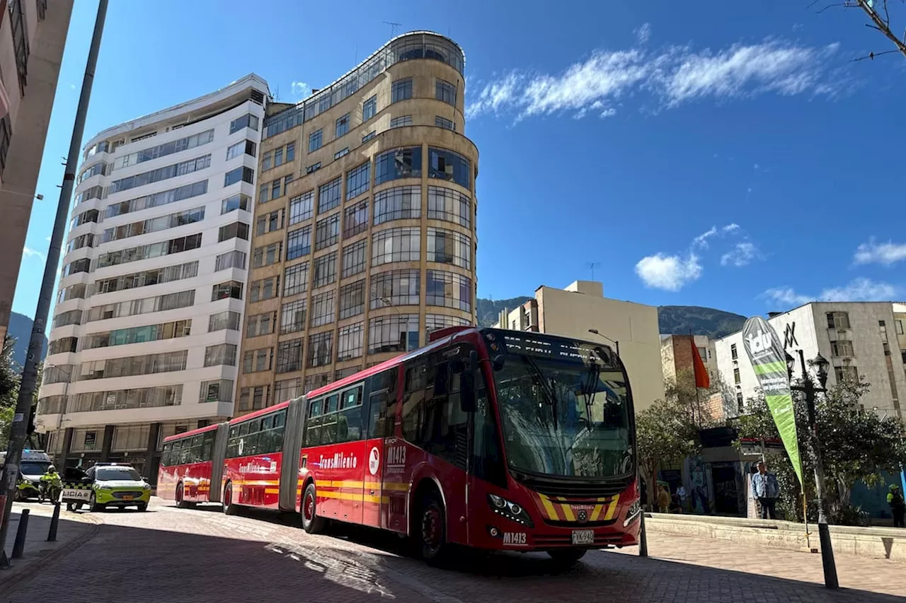 Distrito entregó renovación del carril exclusivo de TransMilenio en la Avenida Jiménez