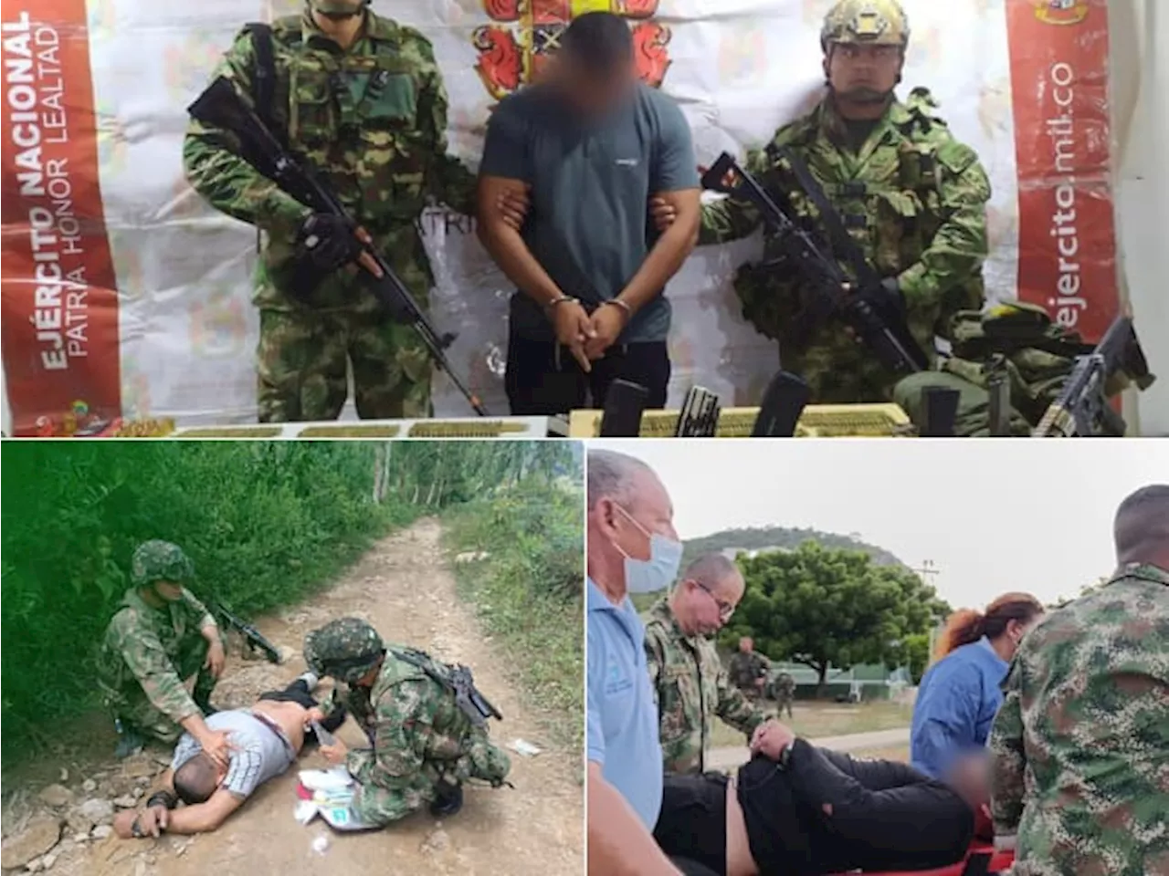 Tres miembros de las ACSN fueron capturados tras combates con el Ejército