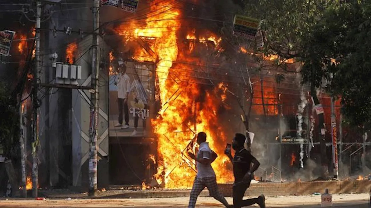 Demo Maut Berujung Perang Saudara di Bangladesh, Situasi Kacau Balau