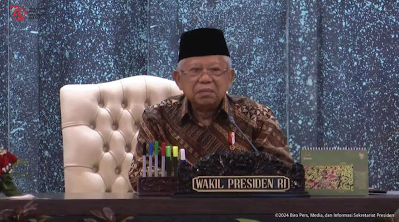 Sidang Kabinet Pertama di IKN Diawali Doa Wapres Ma'ruf Amin