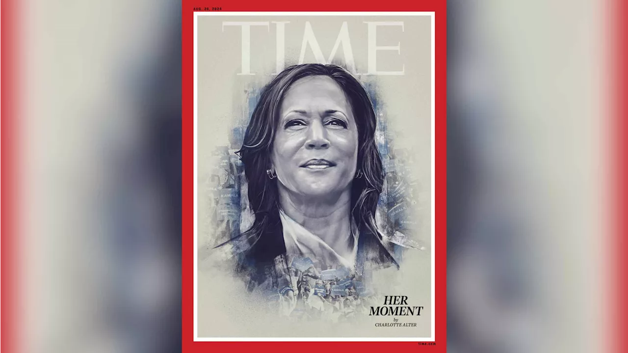 La revista Time lleva a Kamala Harris a su portada