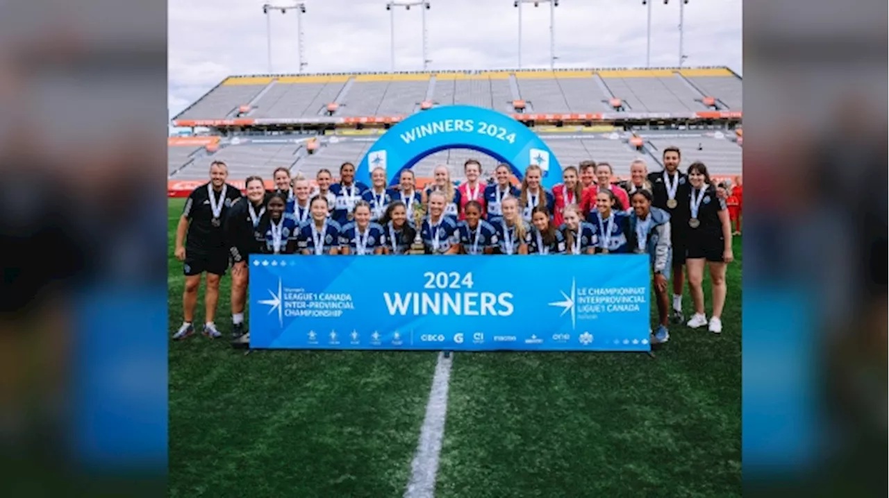 Whitecaps FC Girls Elite successfully defend League1 Canada Inter-Provincial title