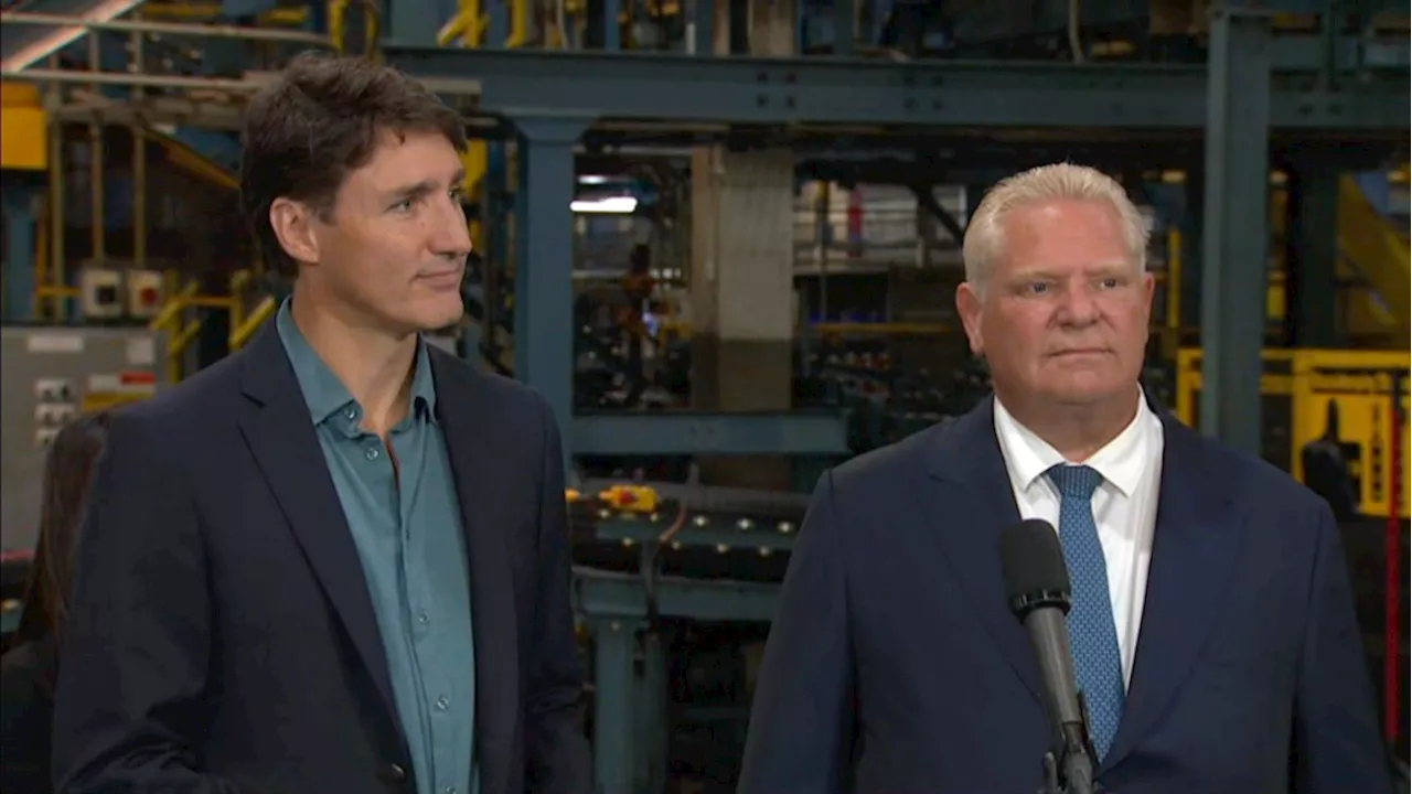 Trudeau, Ford prepared to work with Ottawa as mayor warns of 'transit crisis' without financial help