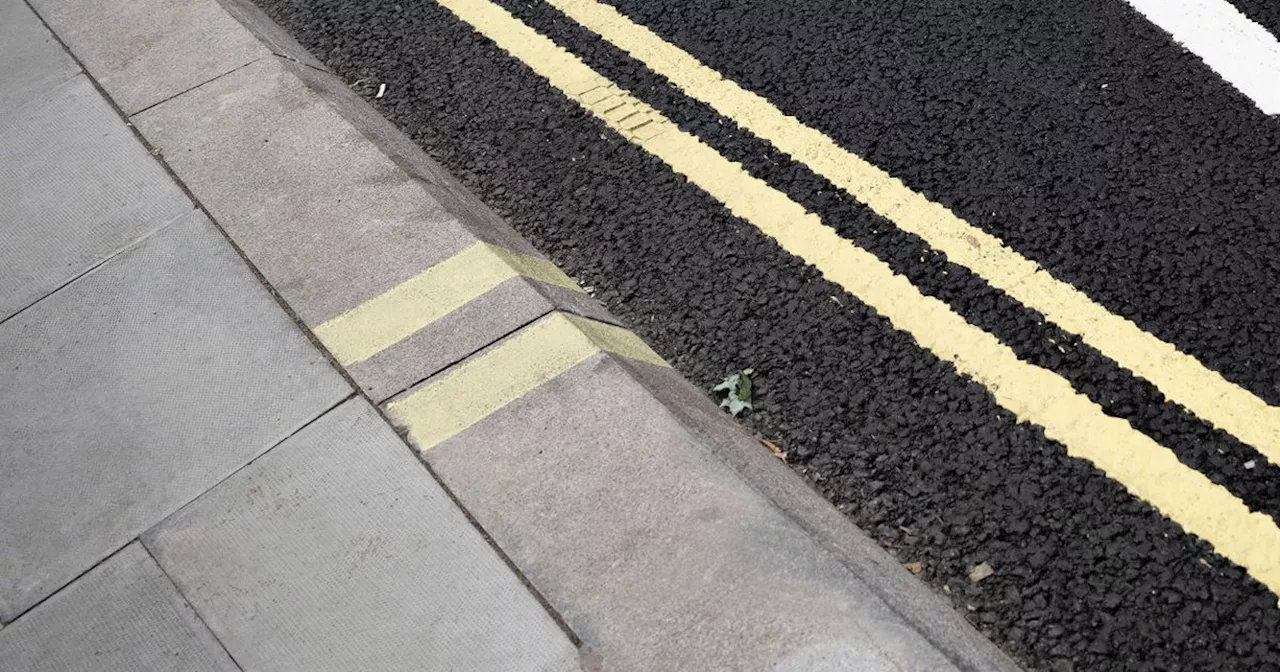 'Confused' drivers are only just learning what two lines on kerb actually mean