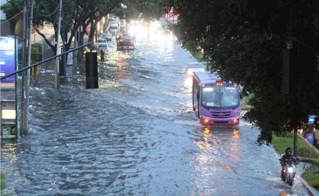 FOTOS: Coyoacán en alerta roja, lluvias dejan encharcamientos y casas afectadas