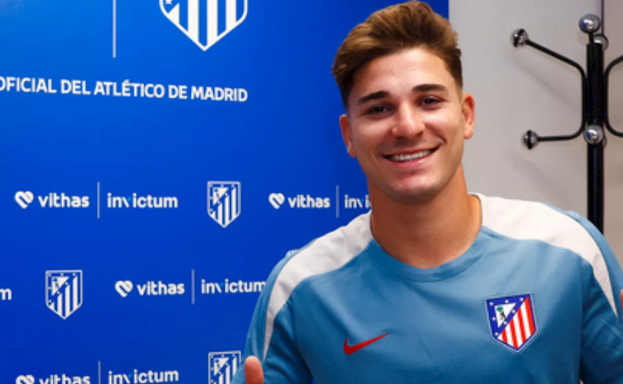 Argentino Julián Álvarez fue traspasado al Atlético de Madrid