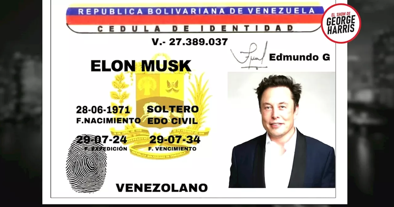 Reconocido famoso plantea darle la nacionalidad venezolana a Elon Musk por pelear con Maduro