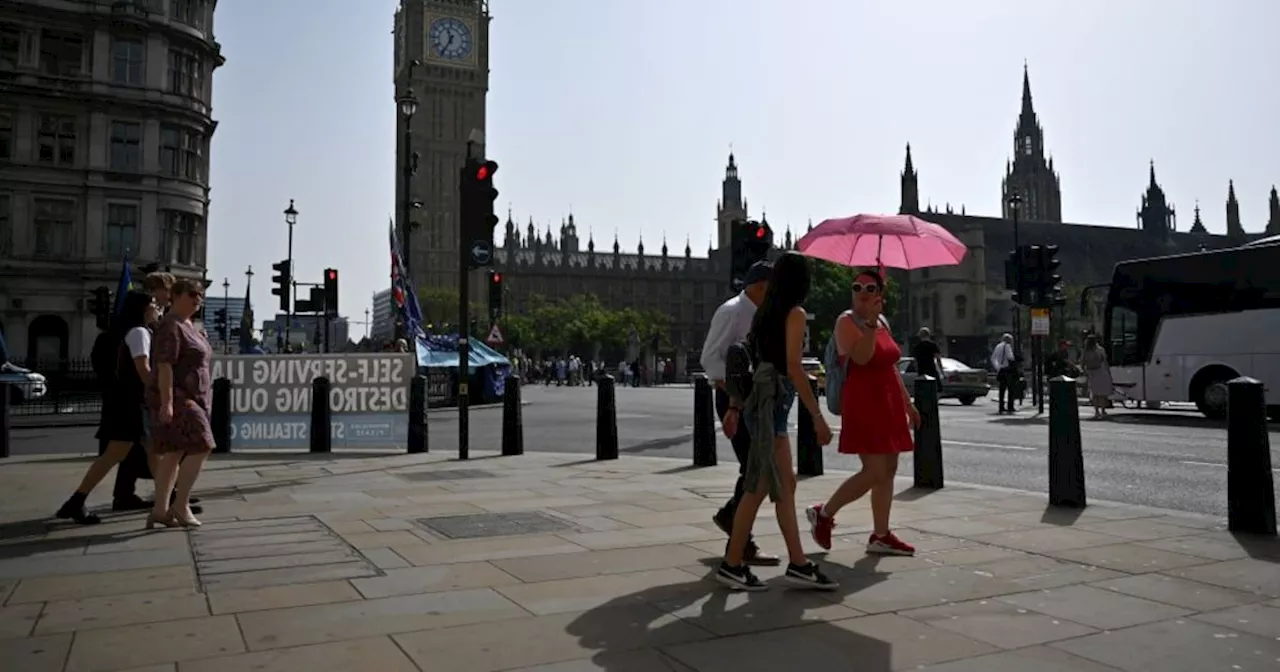 London glühend heiß: Tropensturm schaufelt unbarmherzige Hitze nach England