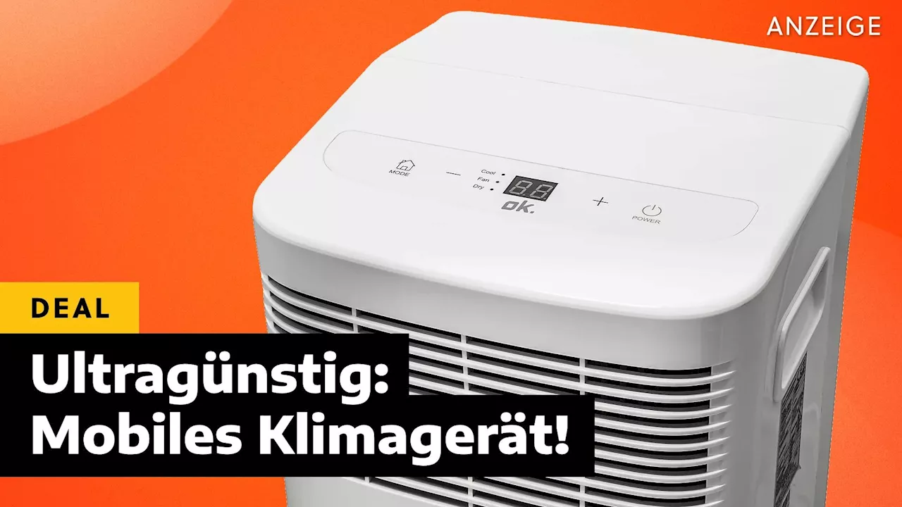 Klimagerät zum Hammerpreis: Bei MediaMarkt gibt's meinen Preis-Leistungs-Tipp der mobilen Klimaanlagen!