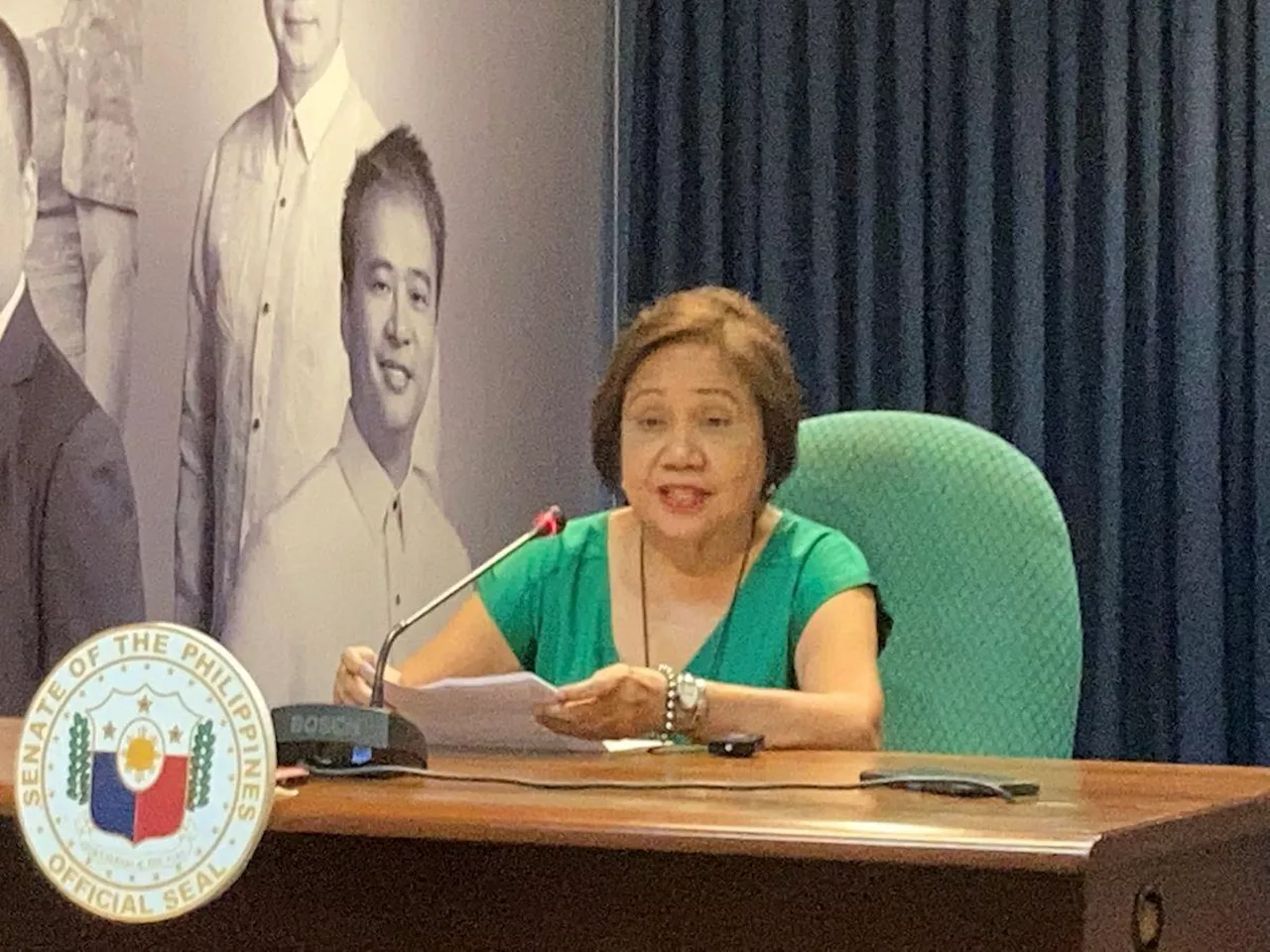 Senators agree to limit only non-working holidays, Cynthia Villar clarifies