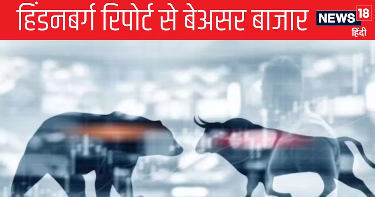 Share Market Today: हिंडनबर्ग का 'बम' हुआ फुस्स, गिरावट के बाद शेयर बाजार नीचे से सुधरकर बंद