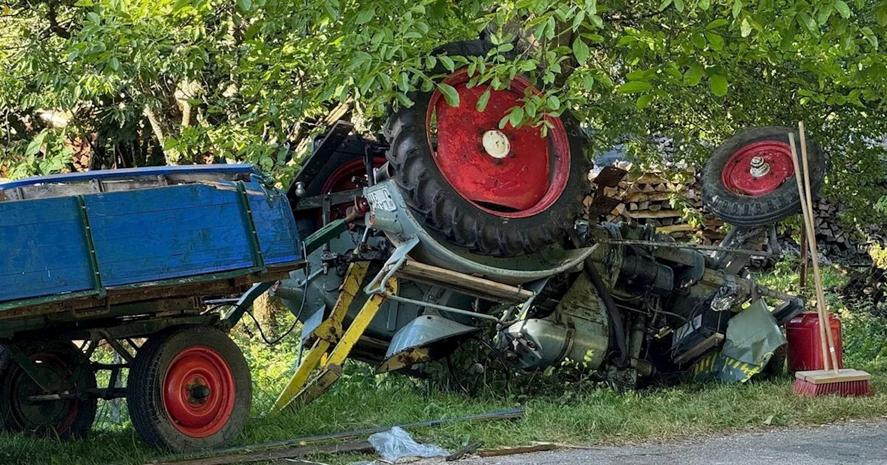 Traktor-Unfall mit 15 Verletzten - Ermittlungen gegen Fahrer