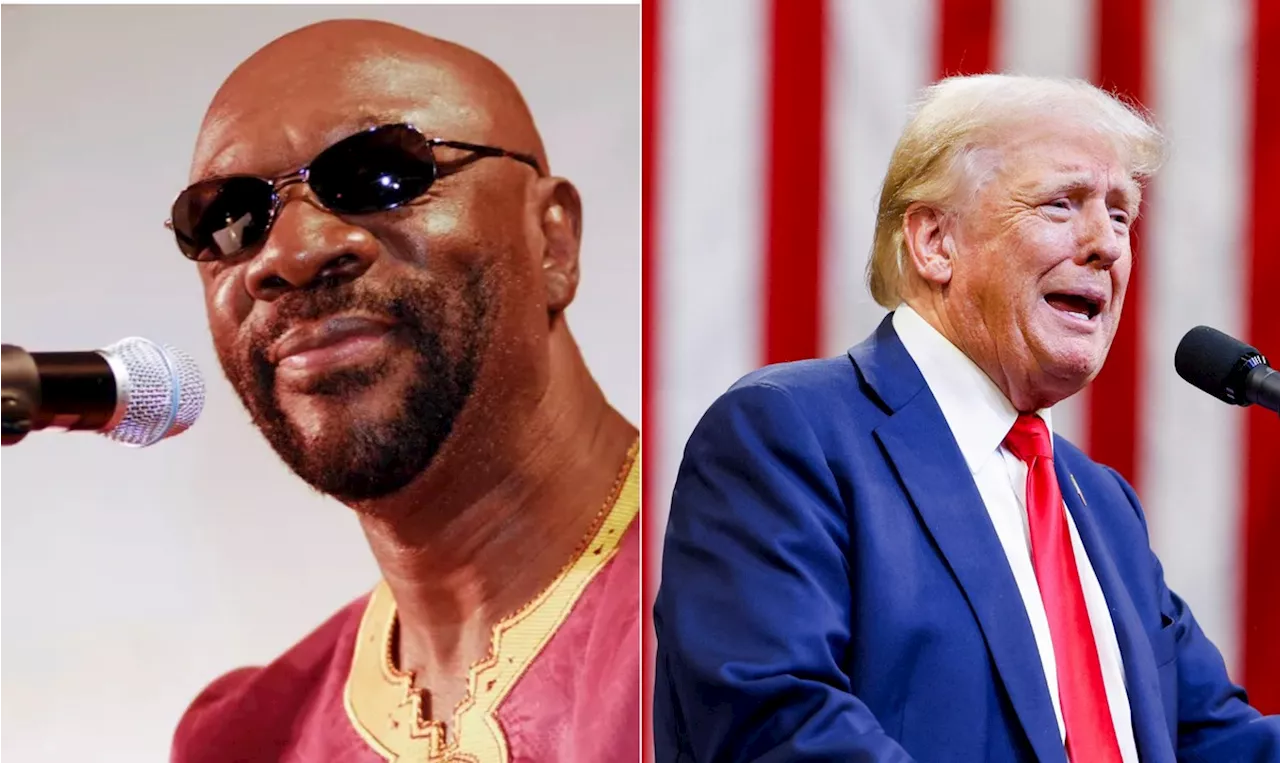 Família de Isaac Hayes vai processar Donald Trump em US$ 3 milhões por uso não atorizado de música