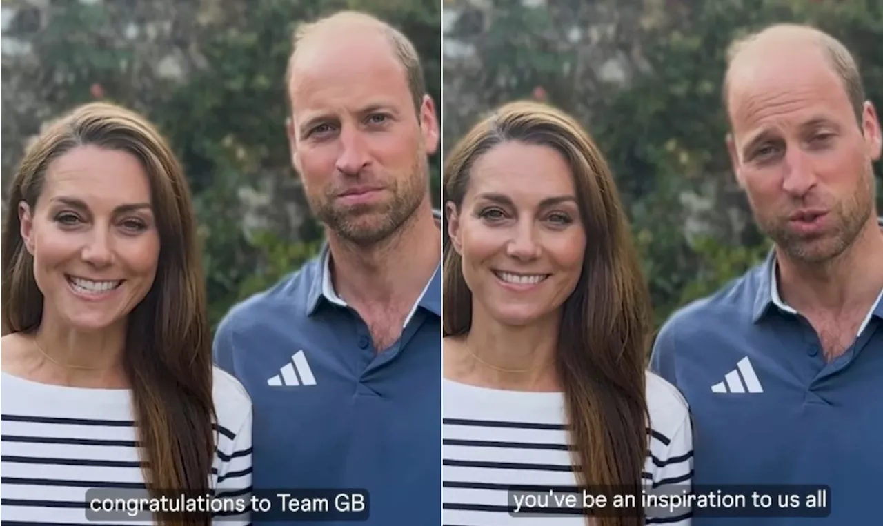 Príncipe William chama atenção por detalhe curioso em vídeo com Kate Middleton: 'Ficou bonito'