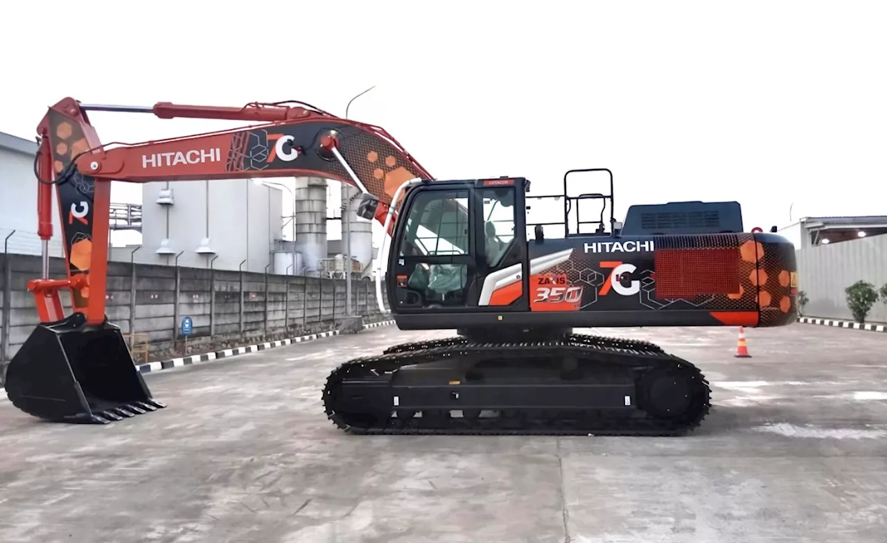 Hexindo Hadirkan Ekskavator Hidraulik ZAXIS-7G dengan Desain Spesial