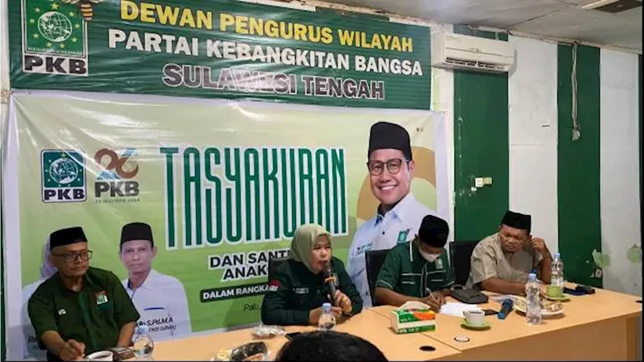 Jelang Muktamar di Bali, DPW dan DPC PKB Se-Sulteng Kembali Usung Gus Muhaimin Jadi Ketua Umum