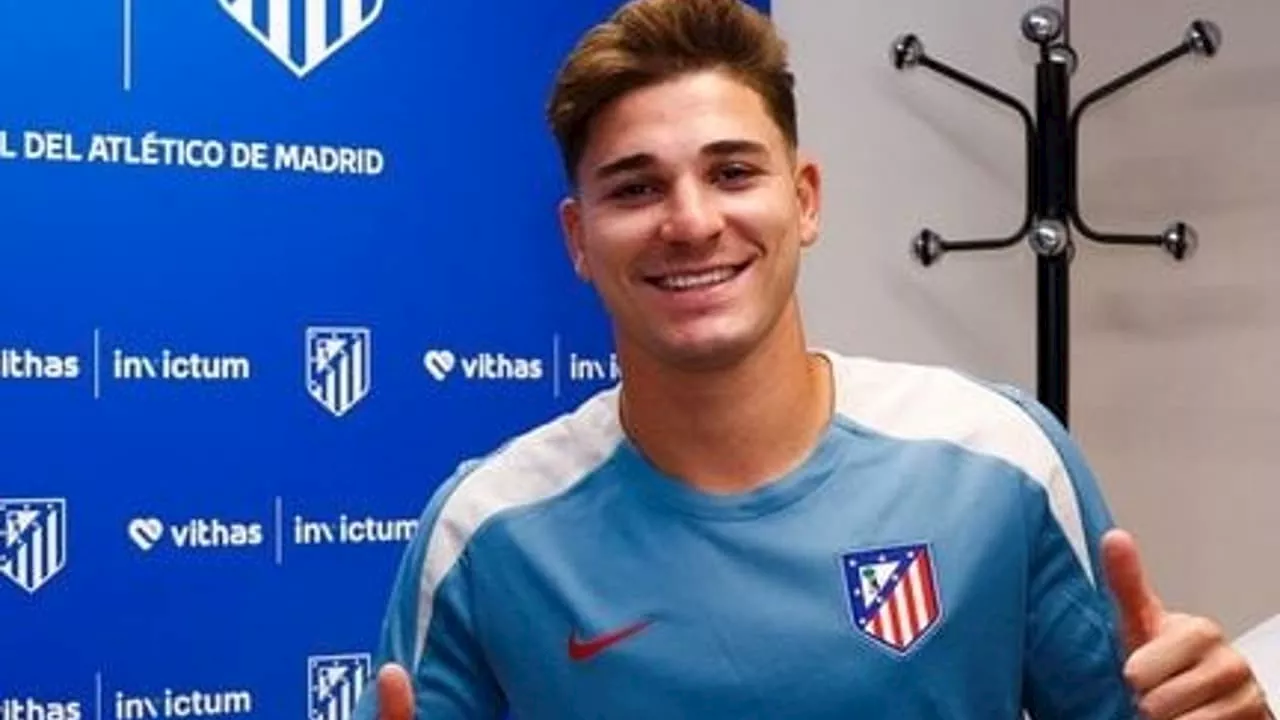 Atlético de Madrid anuncia contratação de Julián Álvarez