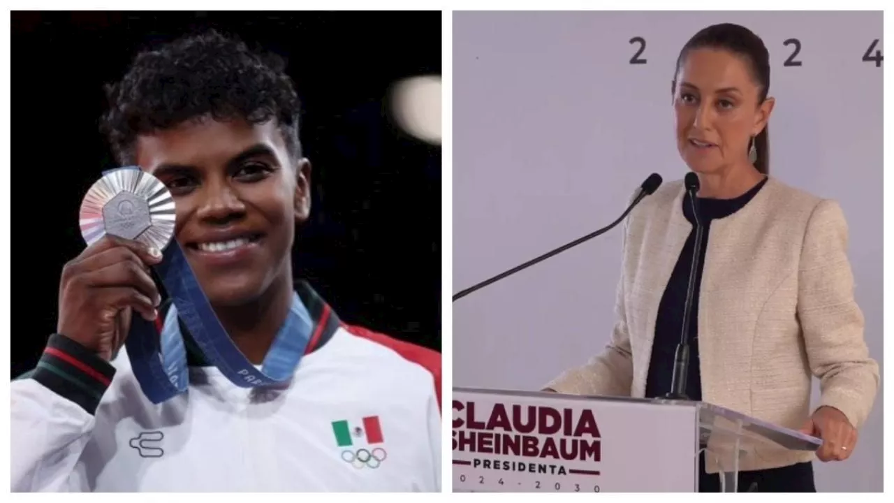 Prisca Awiti: Claudia Sheinbaum felicita a medallista olímpica guanajuatense