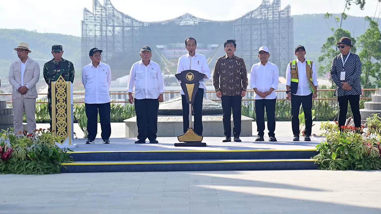 Resmikan Taman Kusuma Bangsa IKN, Jokowi: Bentuk Penghormatan ke Pahlawan dan Pejuang