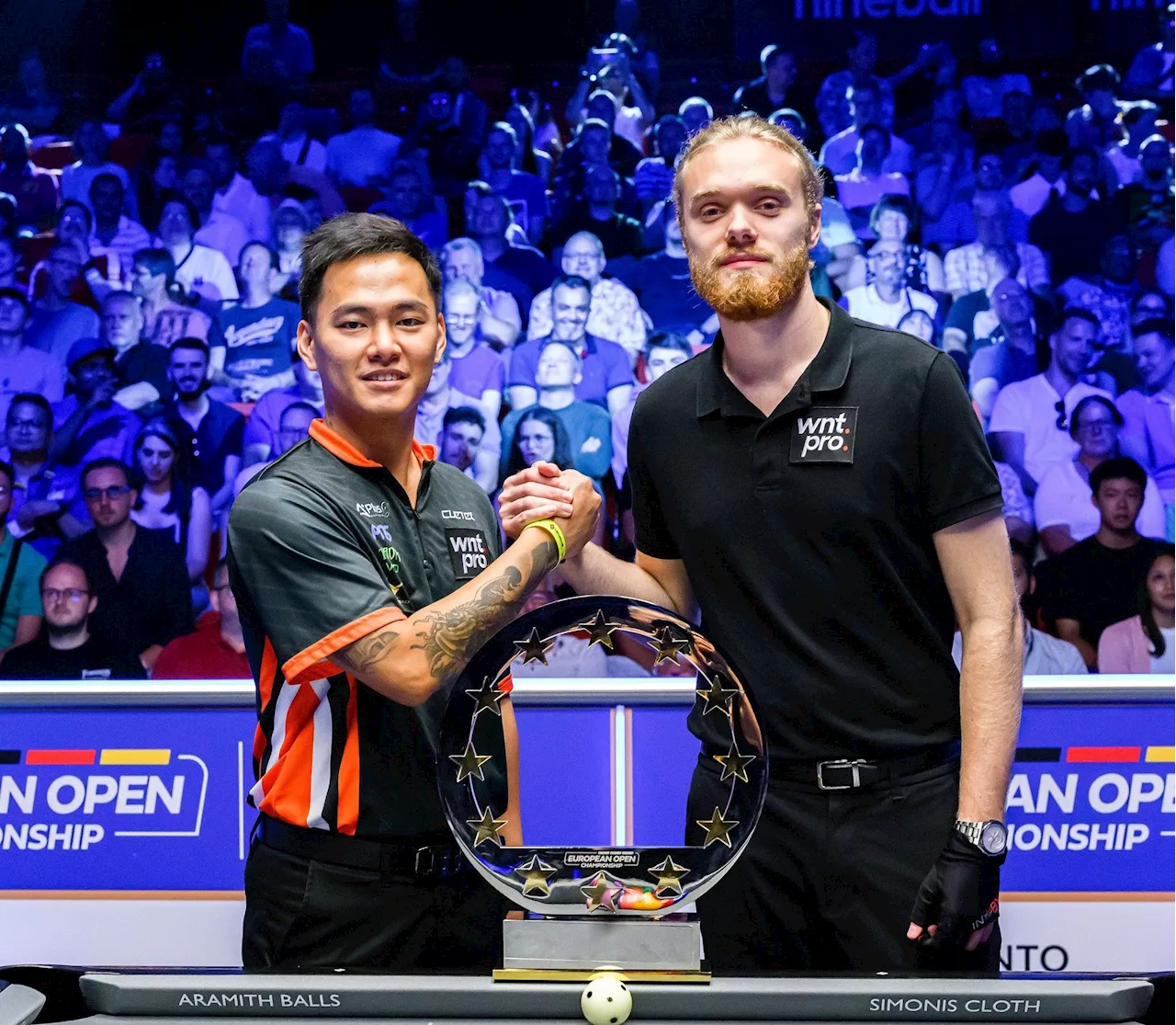 Chua runner-up in Euro billiard joust