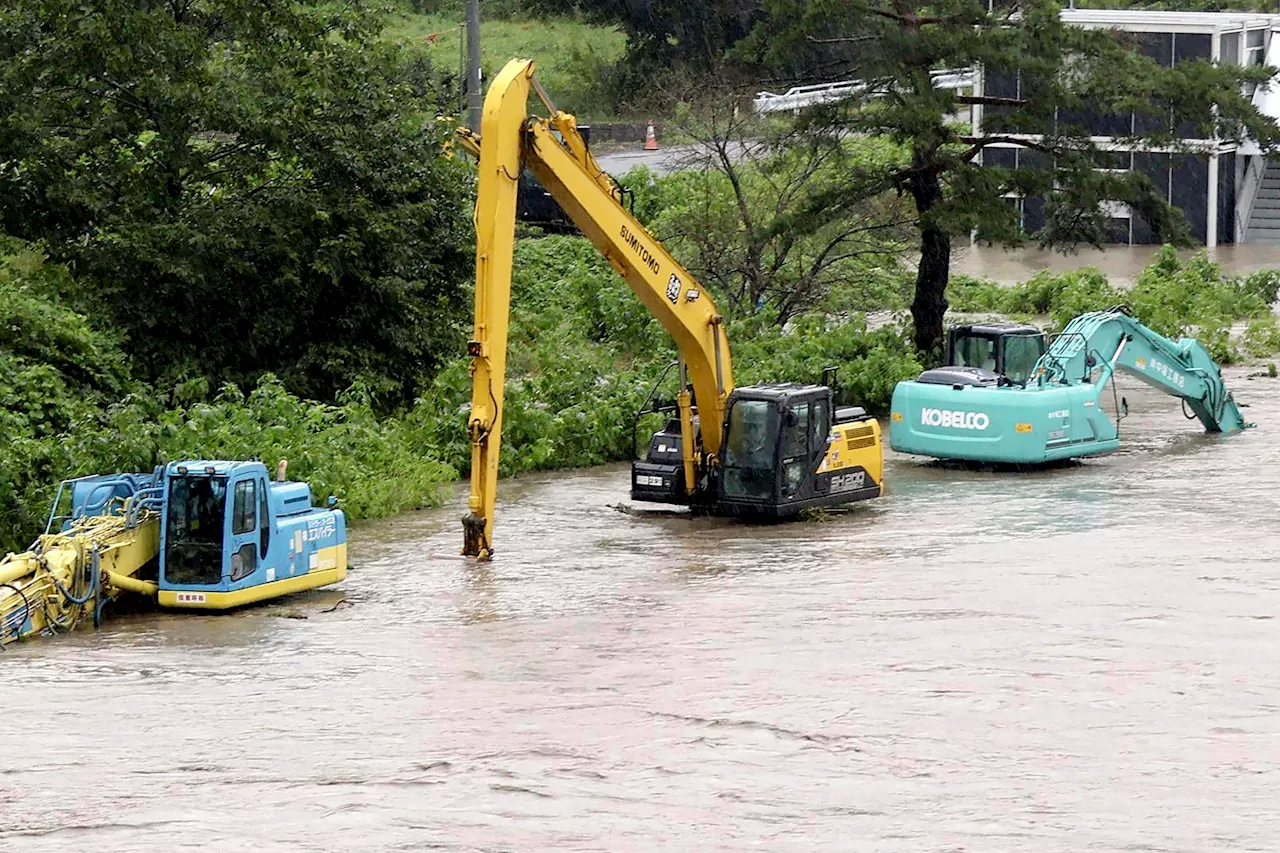 Storm dumps intense rainfall on northern Japan, sending some people to shelters