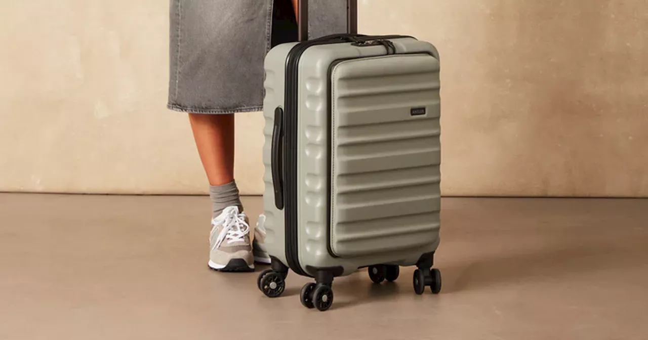 'I fly for work and Antler's cabin case with a laptop pocket is so convenient'