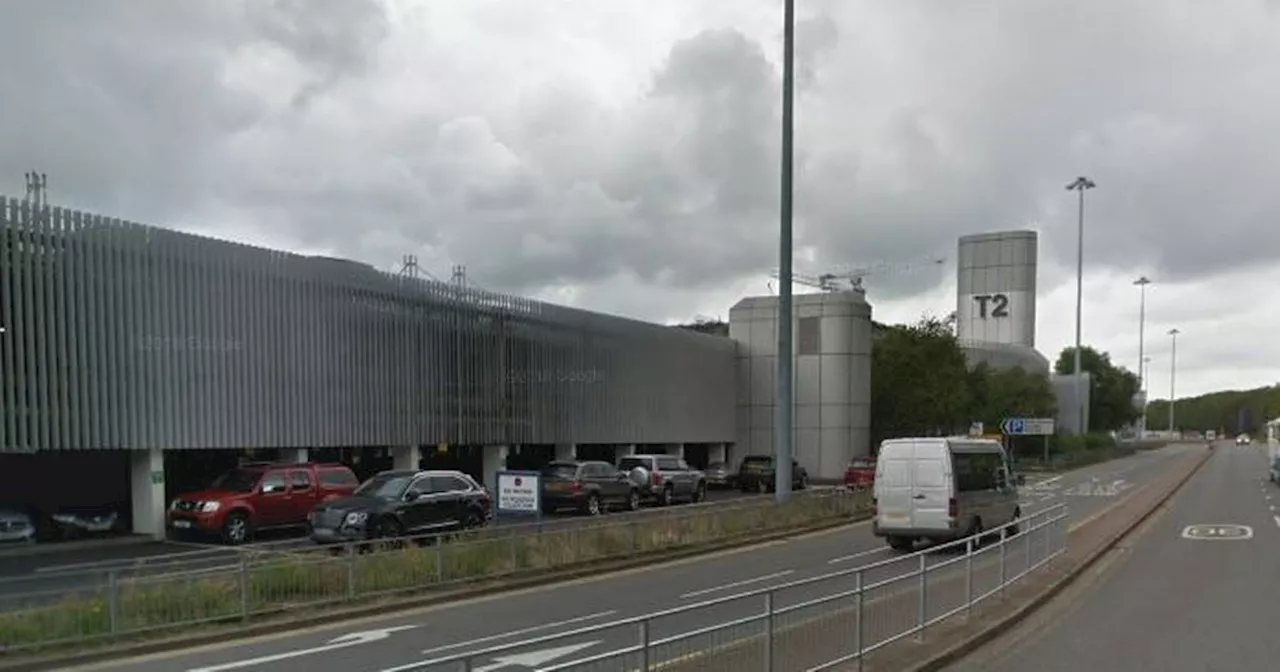 Man fighting for life after car ploughs into railings near Manchester Airport