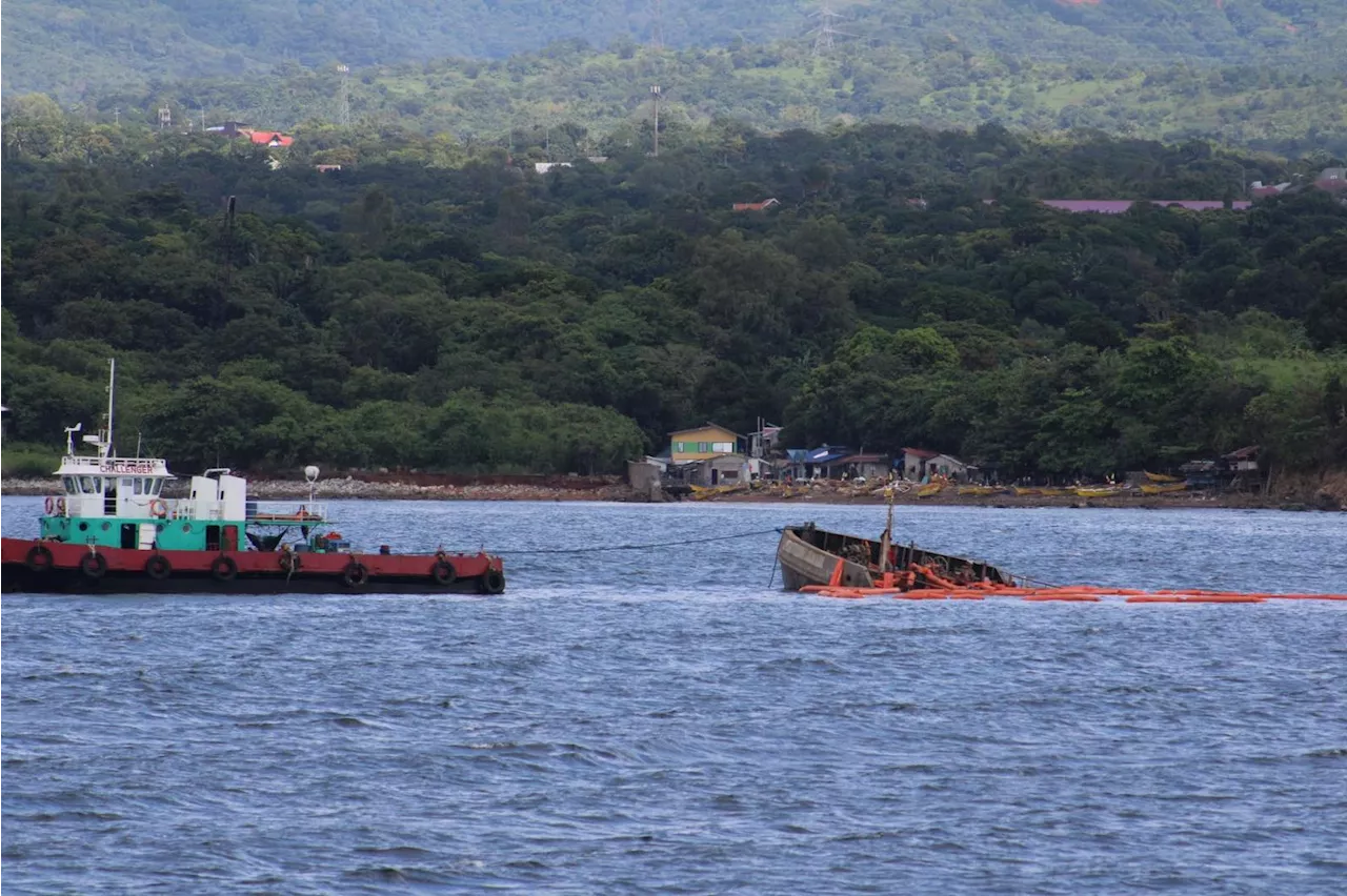 PCG says it has contained the oil sheen from sunken MT Terranova