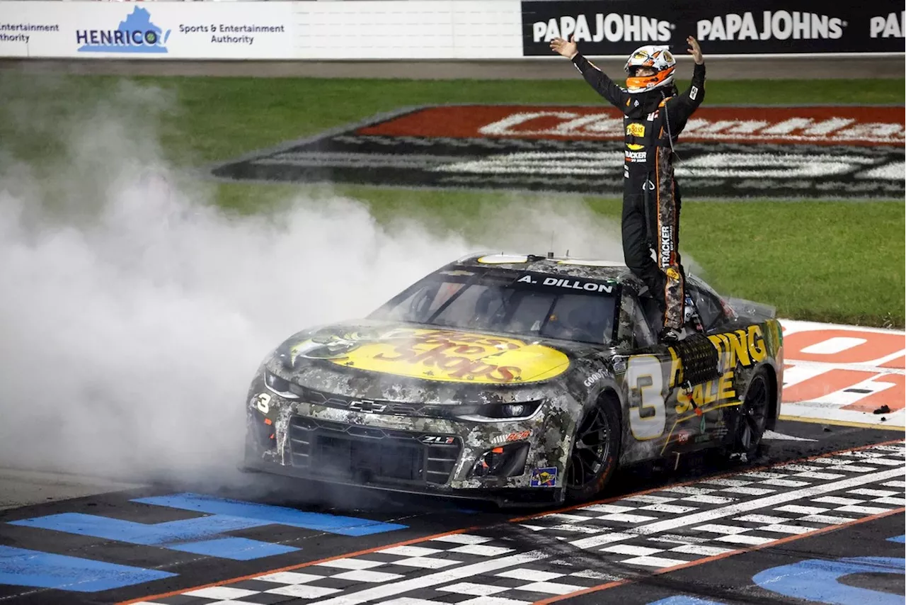 NASCAR Cup Richmond: Austin Dillon wrecks his way into the playoffs