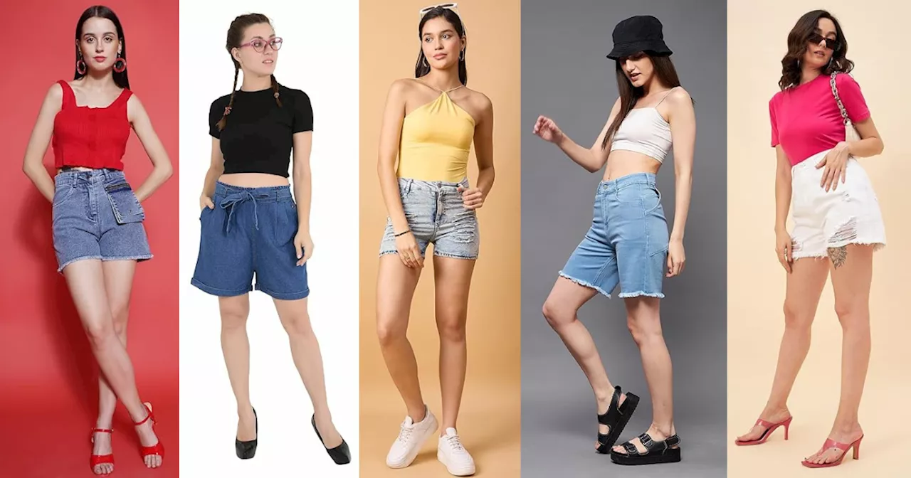 हमेशा फैशन ट्रेंड्स में रहते हैं ये Women Denim Shorts, Amazon से सस्ते में पिक करने का गोल्डन चांस