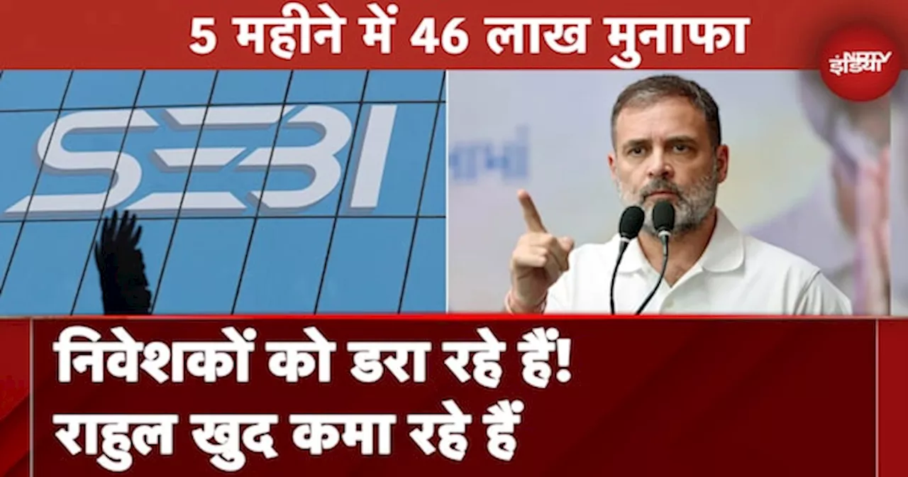 Rahul Gandhi ने किन शेयरों में पैसे लगाकर लाखों कमा लिए | Hindenburg Report | SEBI