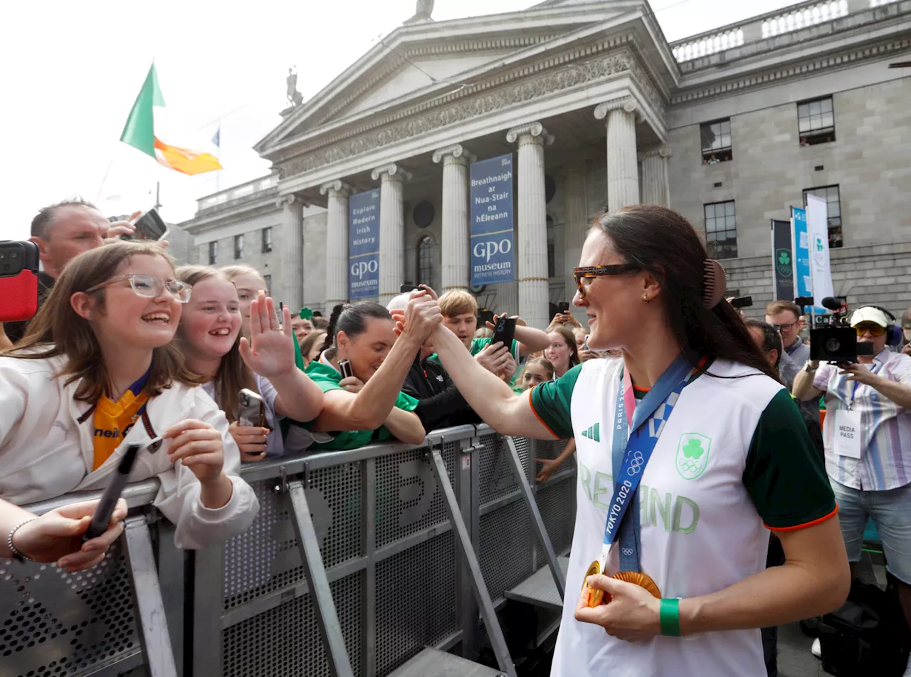 Thousands welcome home Ireland's most successful Olympic team ever