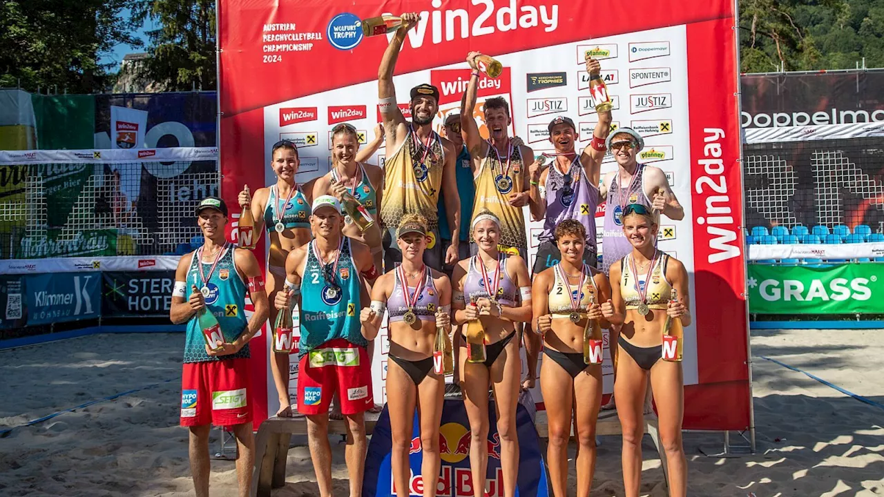 Ziersdorferin ist jetzt auch Beachvolleyball-Staatsmeisterin