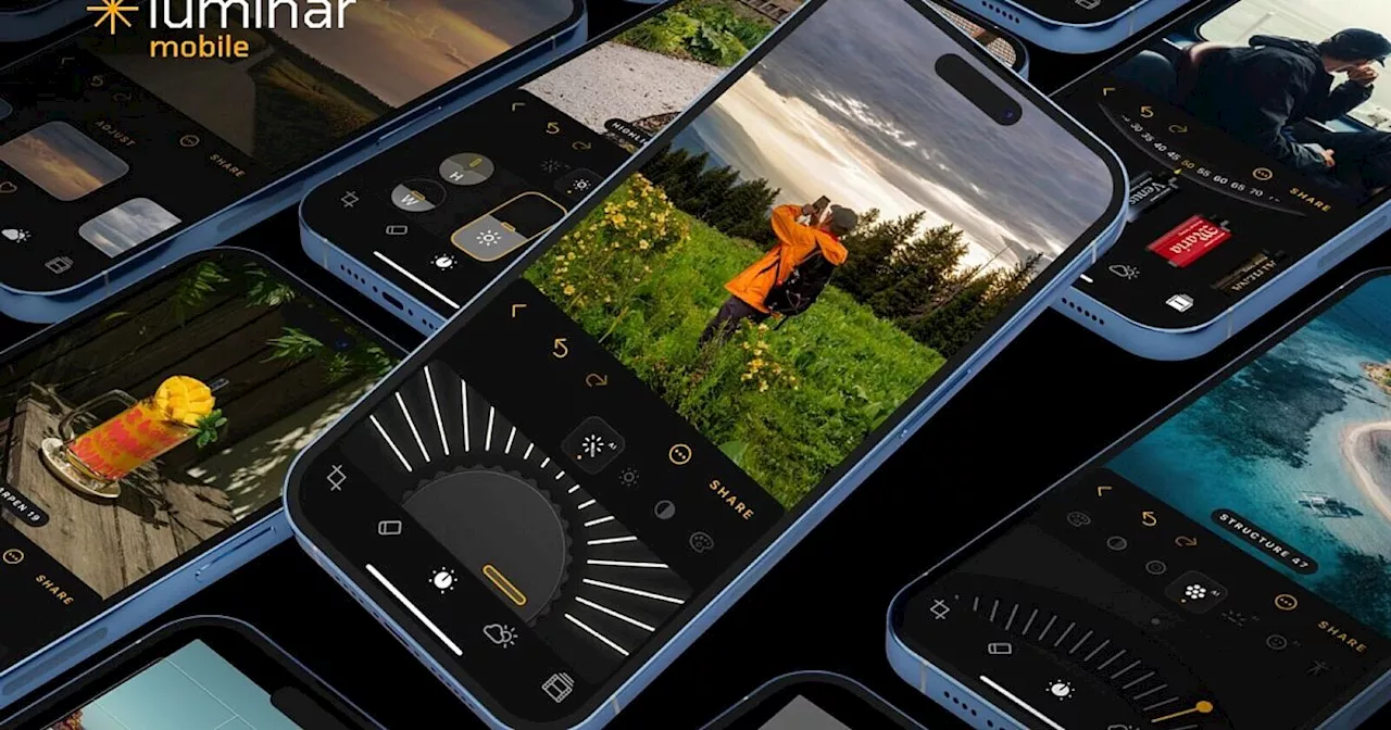 Fotos auf dem iPhone aufhübschen mit Luminar Mobile