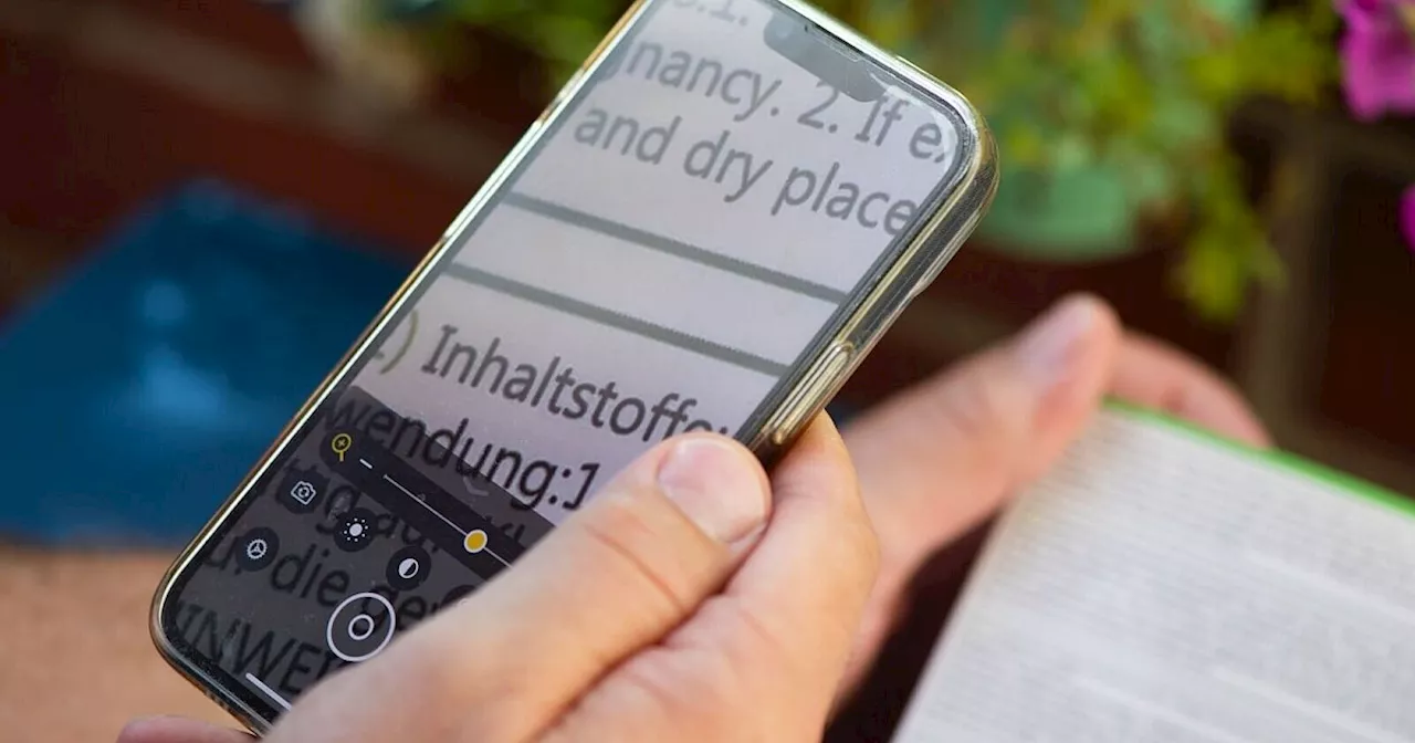 iPhone als Vergrößerungsglas: So nutzen Sie die Lupe-App