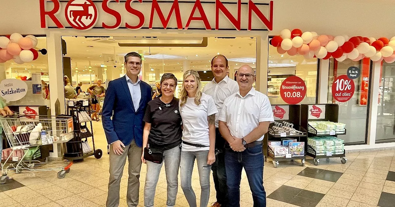 Rossmann in Salzkotten öffnet nach vier Monaten Umbaupause wieder