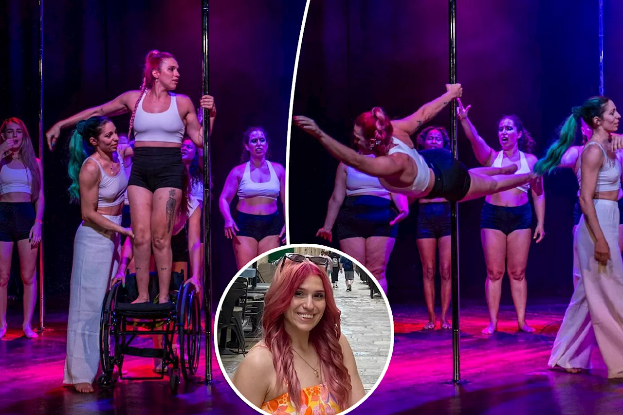 I’m a wheelchair pole dancer — I won't let my disability confine me