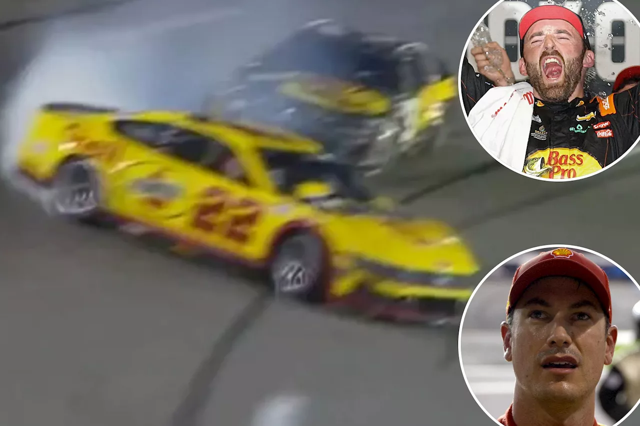 Joey Logano furious after Austin Dillon's controversial 'chickens--t' move costs him NASCAR race