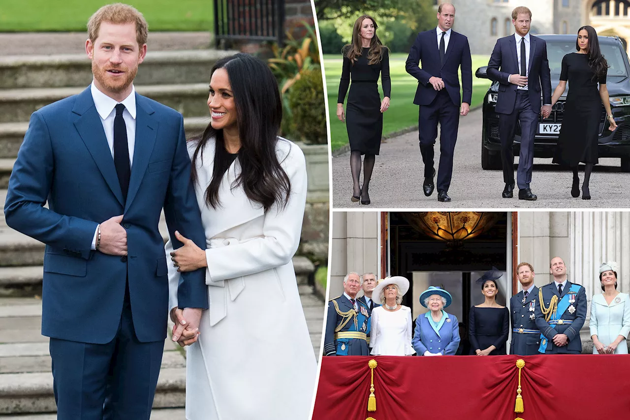 Meghan Markle 'thought Harry deserved more' from the royals when they met: book