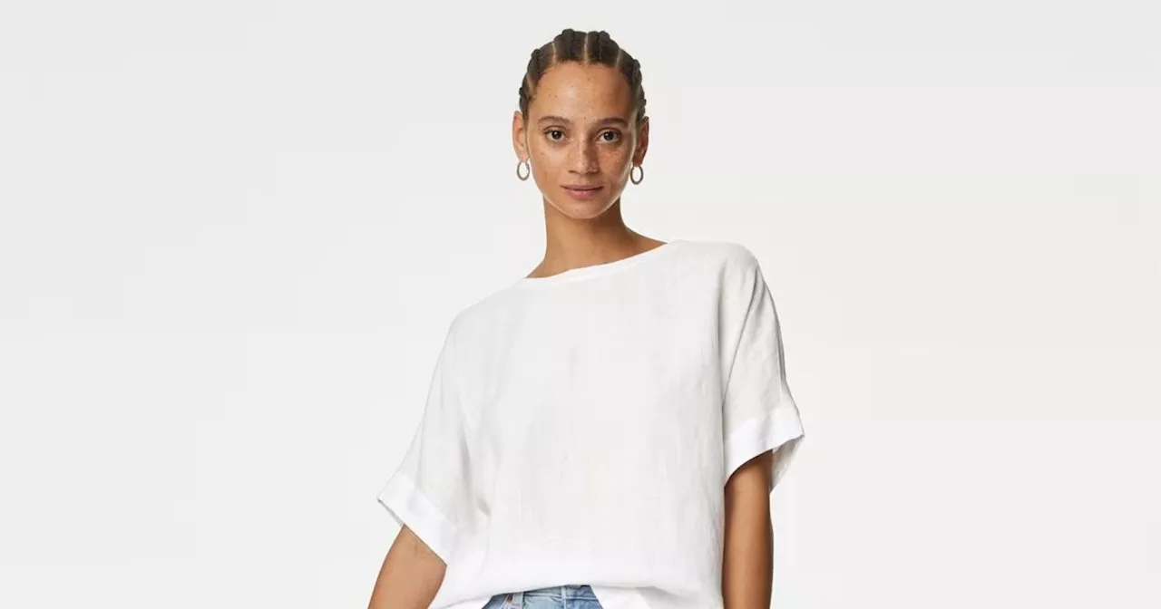 M&S shoppers rave about £30 linen blouse that's 'cool and comfortable'