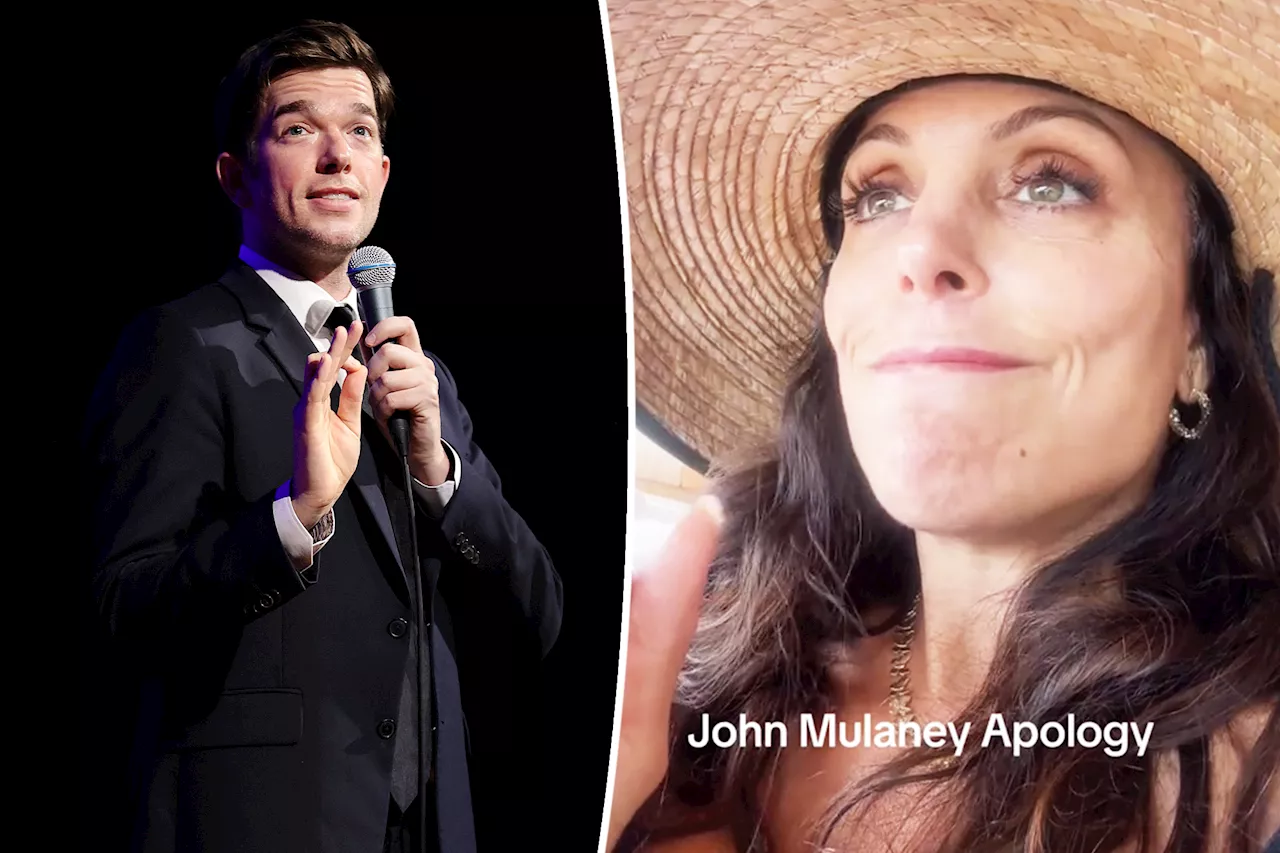 'Embarrassed' Bethenny Frankel apologizes to John Mulaney for skipping Hamptons comedy show