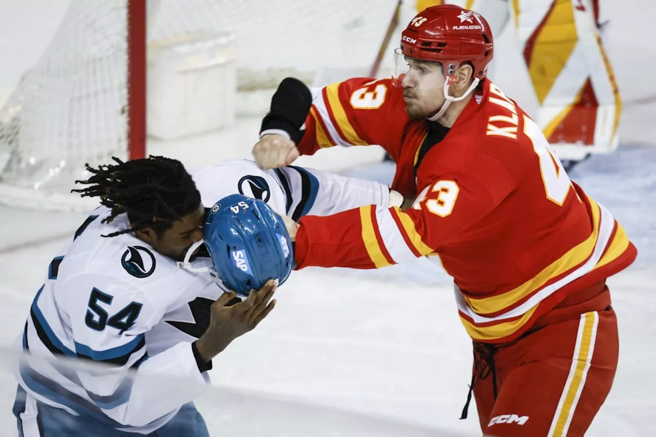 Calgary Flames re-sign forward Klapka, defenceman Kuznetsov