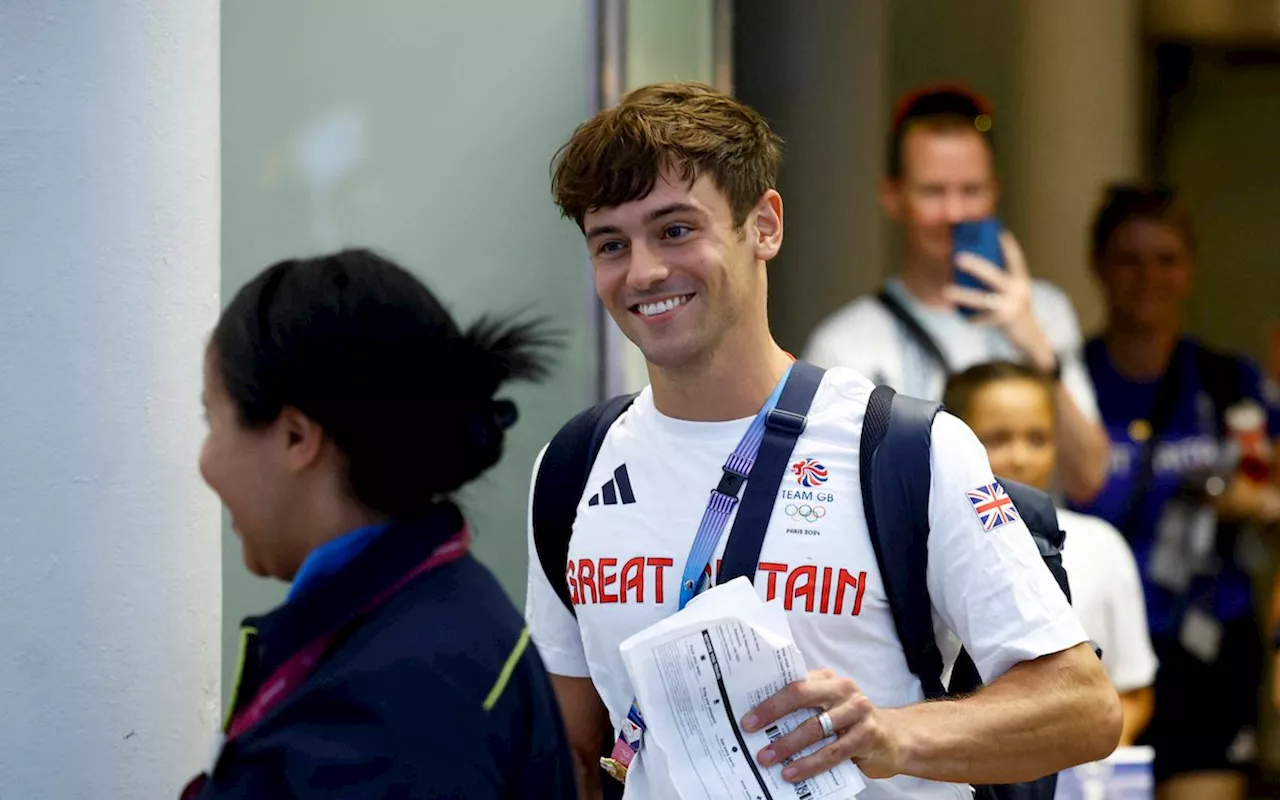 Britain’s Tom Daley announces retirement after Paris Olympics silver