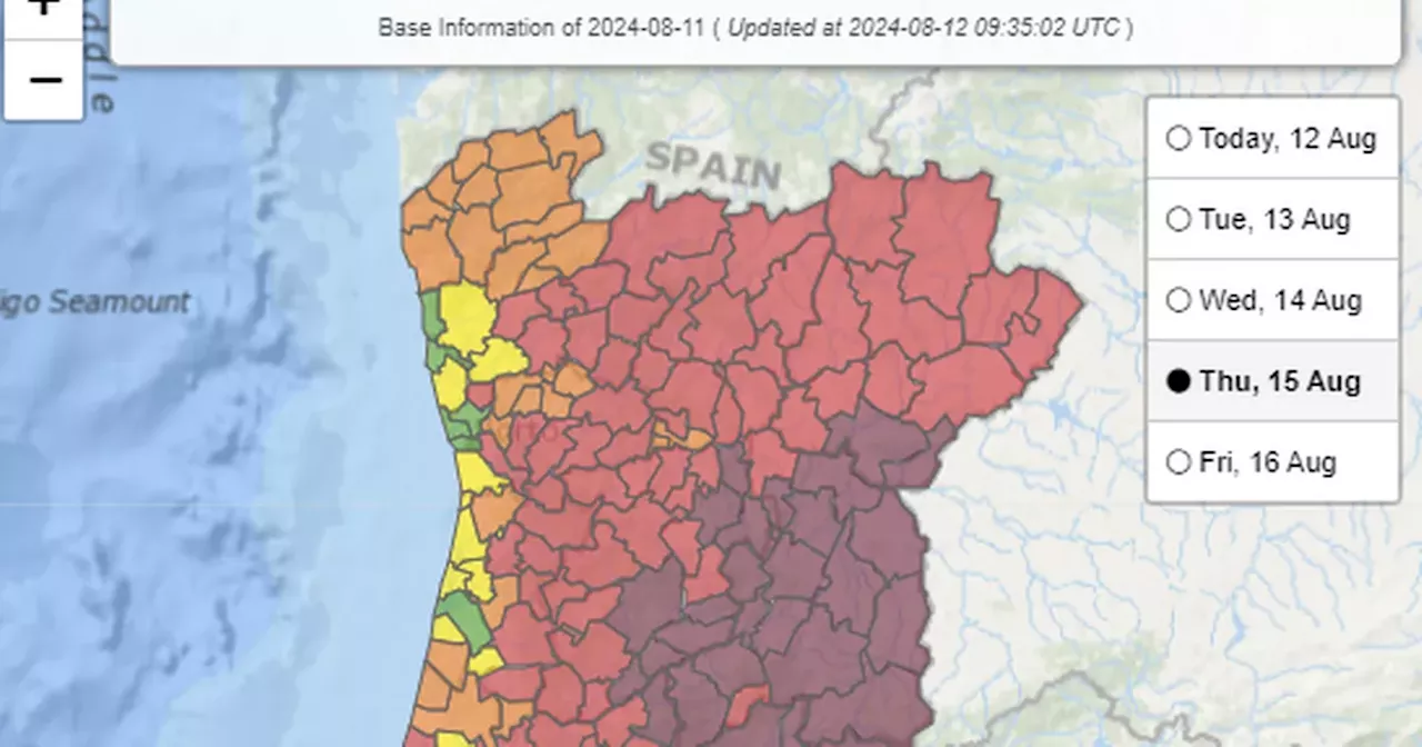 Travel alert for Irish holidaymakers as wildfires continue in Greece & Portugal