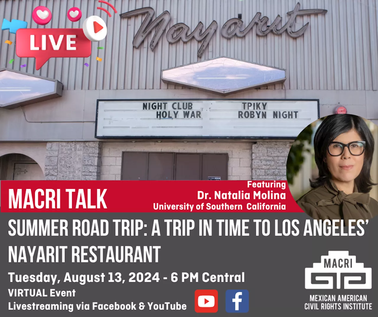 MACRI Talk: Summer Road Trip - A Trip in Time to Los Angeles’ Nayarit Restaurant