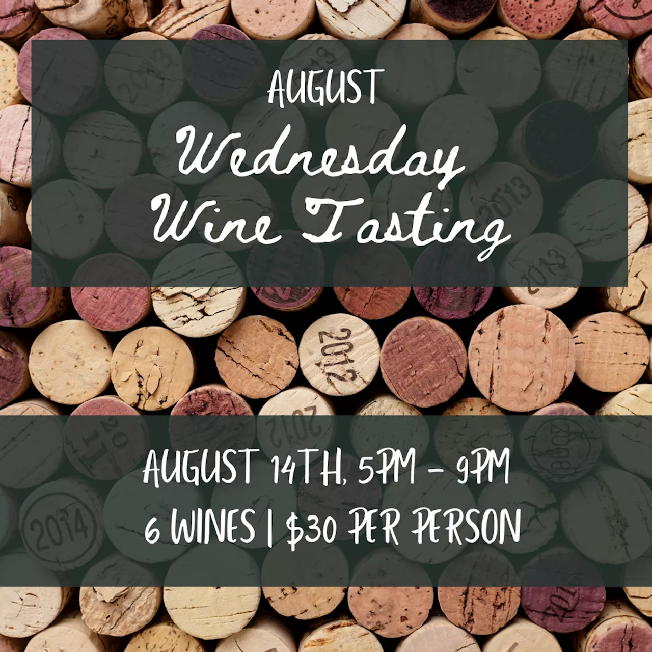 Wednesday Wine Tasting at Copa Wine Bar