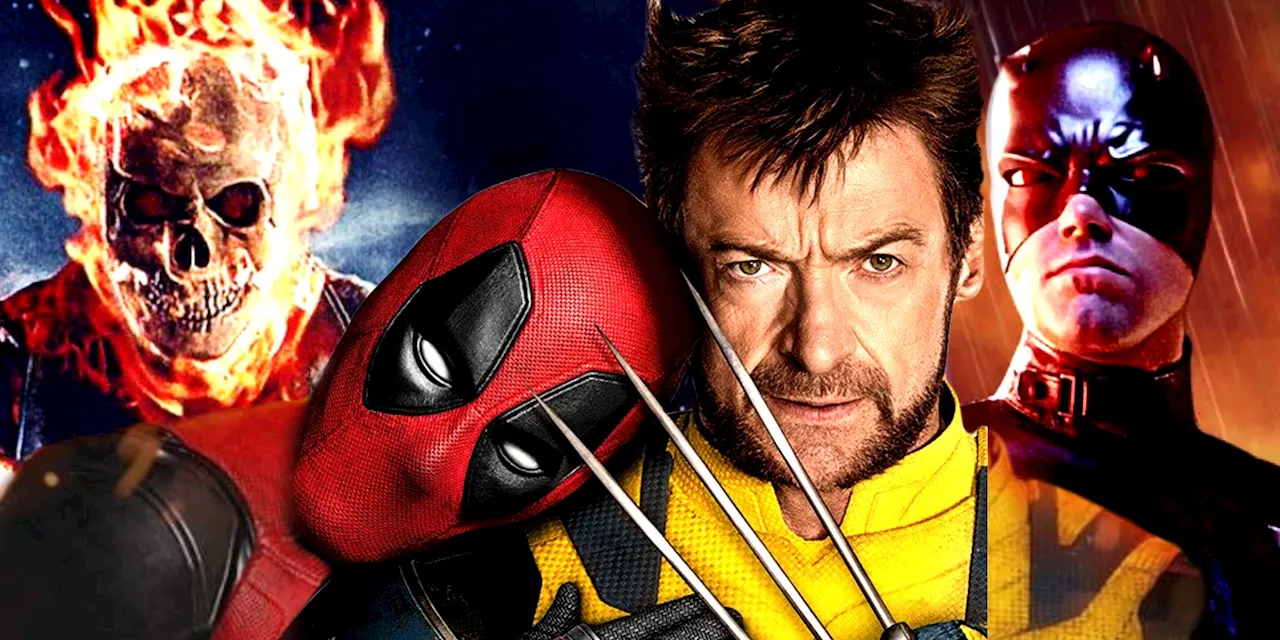 Deadpool & Wolverine Concept Art Reveals Ghost Rider & Affleck's Daredevil In Battle