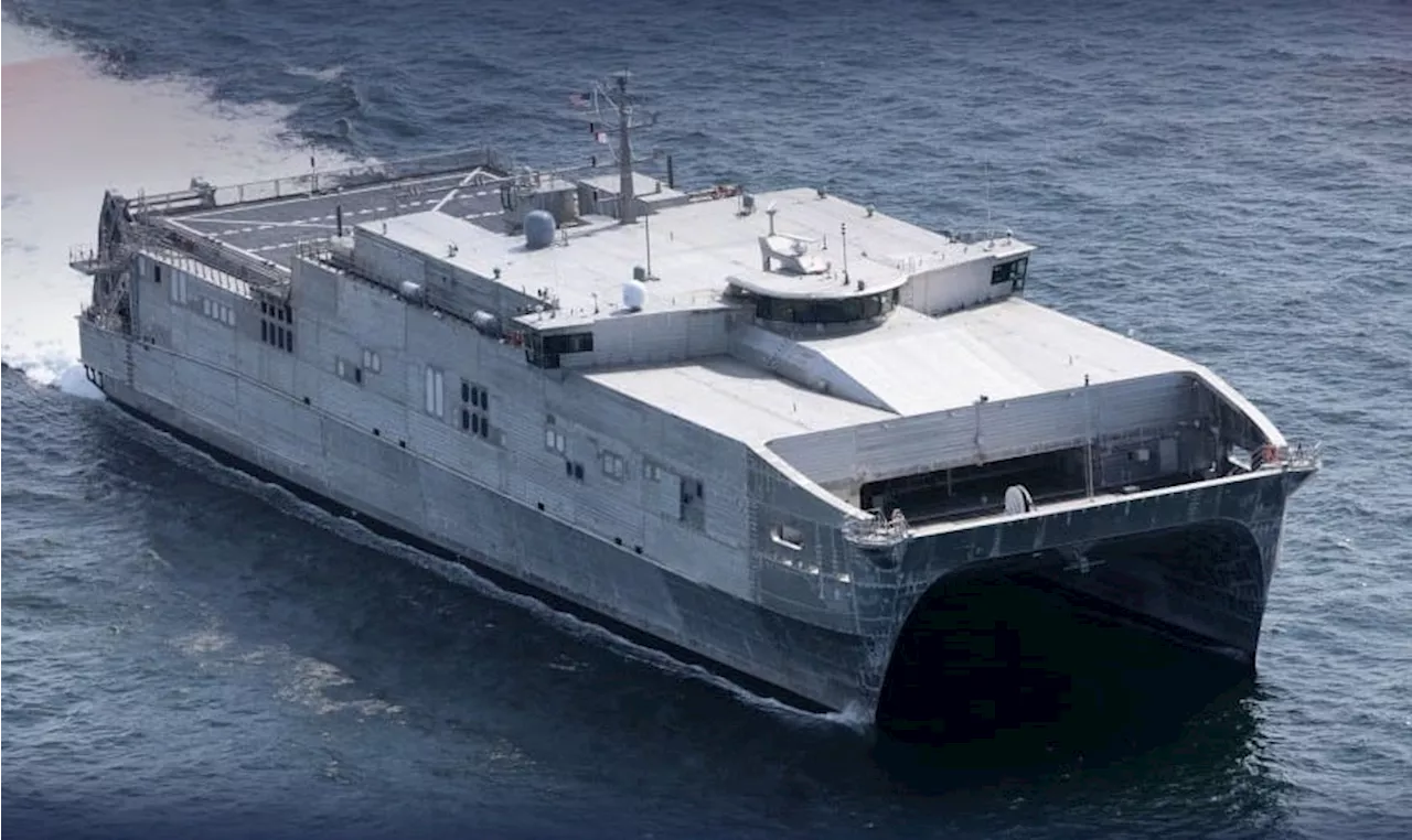 Navy christens expeditionary ship bearing the name Point Loma