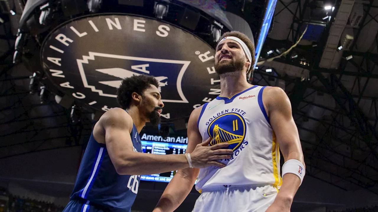 Klay Thompson Participates in Open Run with New Dallas Mavericks Teammate